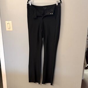 Athleta Black Stellar FLARE Leg Trousers
